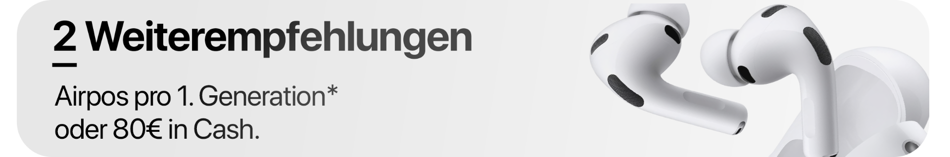 Batch für 2 Weiterempfehlungen